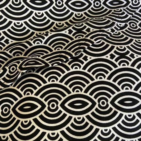 Soybu skirt classic black and white sport reef flirt skirt mock wrap small - Picture 5 of 5